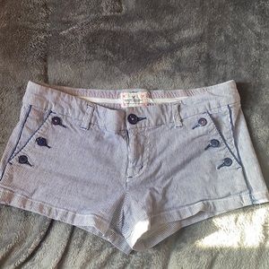 American Eagle Striped Shorts